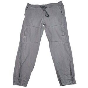 Rocawear Cargo Joggers XXL Grey Stretch Twill Elastic Waist Streetwear Y2K Style